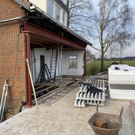 Uitbouw-woning